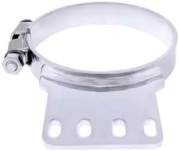 6" CHROME EXHAUST CLAMP FOR KENWORTH, PETERBUILT, KENWORTH E.T.C