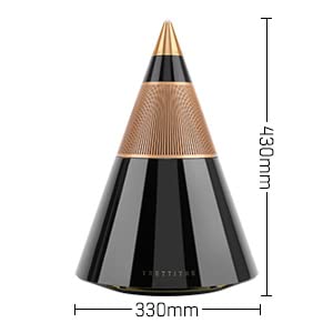 Trettitre Tresound1 Bluetooth Hifi Speaker, Room Speaker Home Party Speaker With Deep Bass, Piano Paint, Atmosphere Lighting (Black) #TOP6