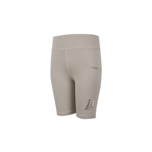 Pro Standard Big Girls NBA Los Angeles Lakers Neutral Bike Short Taupe S