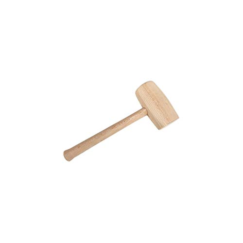 Diamwood - Maillet de menuisier rond/tonneau D. 55 x l.120 x Lt. 290 mm en bois d' hêtre brut 340 grammes - Diamwood Cover