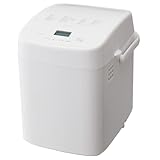 simplus ホームベーカリー SP-HBD01 2斤焼き 1斤 パン焼き機 全自動 タイマー付き メニュー充実 パン 餅つき機 シンプラス コンパクト ジャム 焼き芋 (ホワイト)