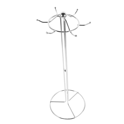 CIYODO Iron Kitchen Rack Spatula Holder Stand Hooks Organizer for Efficient Kitchen Storage and Space-saving for Utensils Pots and Pans