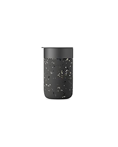 Comparison: Best Ceramic Travel Mug 10 W&P Porter Ceramic Mug w/ Protective Silicone Sleeve, Terrazzo Charcoal 16 Ounces | On-the-Go | Reusable Cup for Coffee or Tea | Portable | Dishwasher Safe