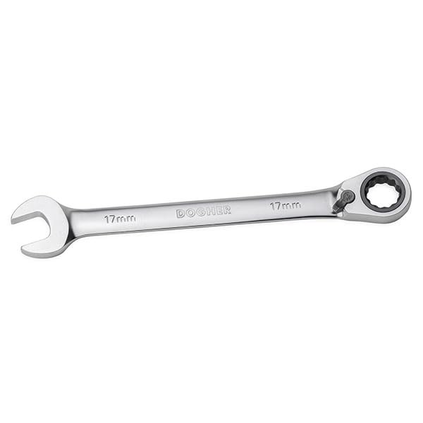 Clé mixte à cliquet 14mm Dogher 457-14 idéale pour la mécanique