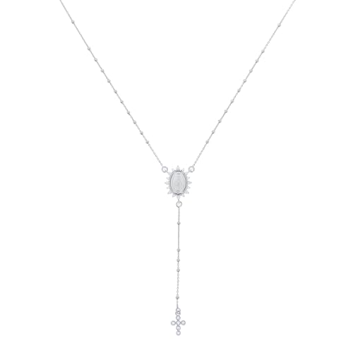 Collier Rosario Madonnas SHALOM, le cadeau précieux en argent 925