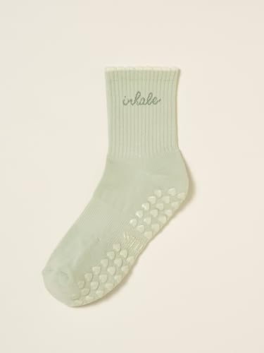 Image of Shapes Studio Half Calf Grip Socks, Cute Fruit Pilates Socks, Ruffle Socks, Non-Slip for Barre Yoga