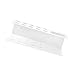 Kuntesetty Marker Holder Wall Marker Organizer Premium Dry Erase Marker Holder Storage Rack Shelf for Meeting Room School Office Home, White