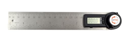 Gemred 82305-200D Digital Angle Finder Gemred Protractor Stainless Steel 7Inch 200Mm thumb #1