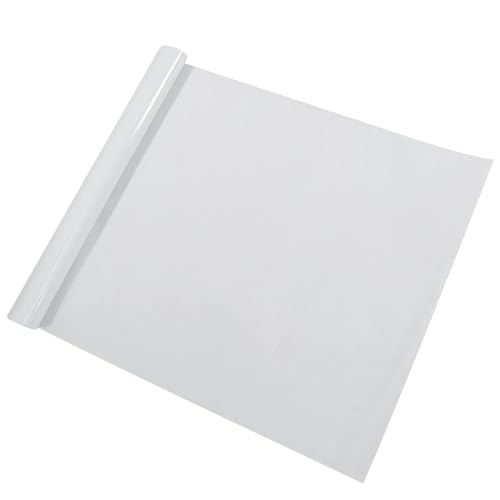 Uonlytech Película Adhesiva Opaca para Ventanas 45X300 CM Película Esmerilada Autoadhesiva para Vidrio Protección de Privacidad sin Pegamento para Baño y Oficina