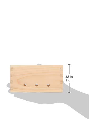 Machine à fabriquer du tofu Yamako 81688 en bois compact 17 cm