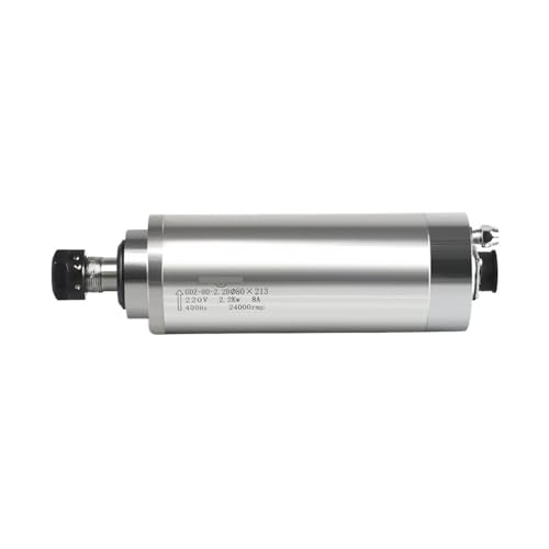 Moteur de broche refroidi par eau 2.2kW ER20 GDZ-80-2.2 220V à 4 roulements pour CNC