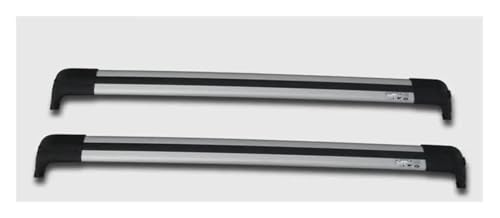 DZSQEGBX Portaequipajes para Land para Rover para Discovery 3 4 LR3 LR4 2004-2017 Barras Transversales para Portaequipajes Barras Portaequipajes Riel Superior Riel De Techo(Siver)