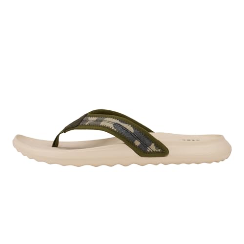 Image of HEYDUDE Men's Myers Flip Classic Sandal | Lightweight Flexible Outsole | Travel Ready Flip Flop