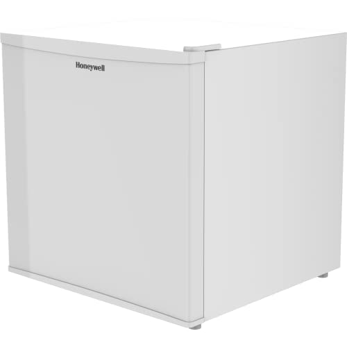 Honeywell Mini Compact Freezer Countertop, 1.1 Cubic Feet, Single Door Upright Freezer With Reversible Door, Removable Shelves, For Home, Dorms, Apartment, Office- White #TOP5