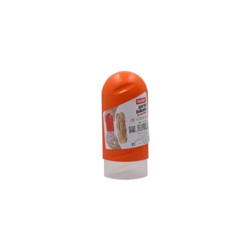 Tatay Porta Bocadillos y Alimentos, Extensible, Libre de BPA, Reutilizables, Apto Lavavajillas y Microondas, Congelacion hasta -40º,1 Unidad, Medidas 7.7 x 6.7 x 18-25 cm