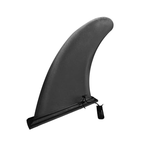 Garneck 1Pc Inflatable Surfboard Fin Detachable Fin for Sup Lightweight Material in Installation Balanced for Black
