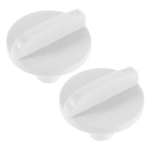 MUELODSIC 2 Perillas de Control de Termostato ABS para Refrigerador y Congelador Dial de Ajuste de Temperatura 30Mm Repuesto para Electrodomésticos Hogares y Comercios