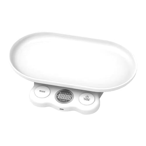 LUAMY 体重計 犬用 猫用 小鳥 小動物 ハムスター 電子体重計 デジタル 重量測定 計量ツール ペットスケール 科学飼育 餌の量を測る 高精度 操作簡単 小型 計量器 測定範囲15kg以内 はっきり見える 家庭 病院 農場 市場 輸送 キッチン用品