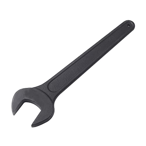 JAGTRADE Heavy Duty Single Open End Wrench Black Carbon Steel Spanner Tool 17mm 18mm 19mm 21mm 22mm 24mm 27mm 30mm 32mm 46mm