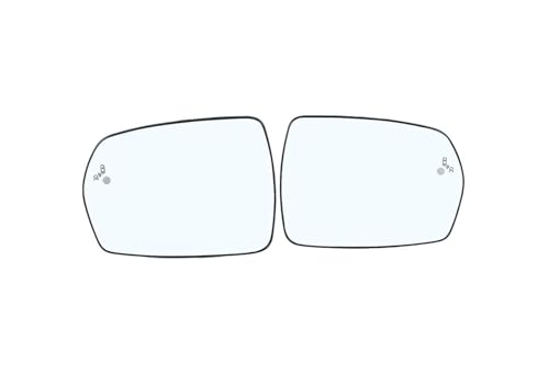 Verre de rétroviseur pour Ford Edge 2015-2018 avec miroir chauffant gauche et droite
