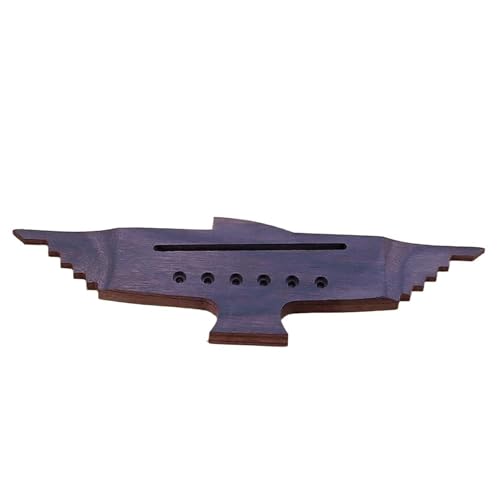 Bridge Parts 1 Pcs Rosewood 6 String Bridge Acoustic Guitar Replacement Accessories