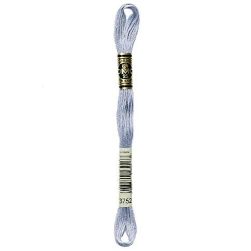 Image of DMC 6-Strand Embroidery Cotton Floss, Very Light Antique Blue
