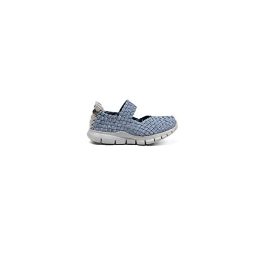 B M Bernie Mev New York barns charm platta sportskor, ultralätta, bekväma, för löpning, med minnesskum innersula och ultralätt sula, - Lätta jeans - 30 EU
