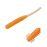 Major Craft Worm para Worm Stick 2" Clear Mandarin #64 Lure