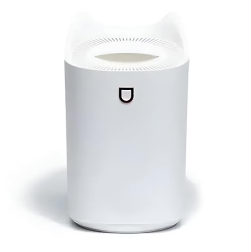 Humidificateur d'air ultrasonique 3L pour chambre, bureau et chambre bébé, silencieux, double brume réglable, lumière LED, idéal pour maison et espace de...