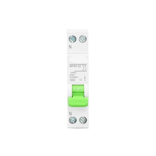 Disjoncteur CA TOMP65-32/1N B10 à déclenchement rapide courbe B pour circuits électriques de maison