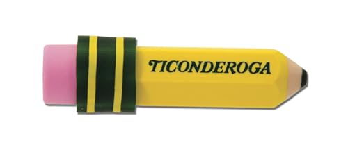 Image of TICONDEROGA Erasers, Pencil Shaped, Yellow (38936) (Pack of 432)