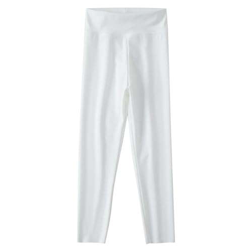 Dademeo High Waisted Leggings for Girls Workout Tights Yoga Pants Teen Girls Breathable Stretchy Active Running Pants