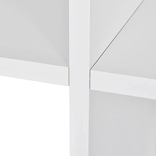 Bibliothèque/étagère 107 cm BlancMeubles Étagères Bibliothèques – vue 6