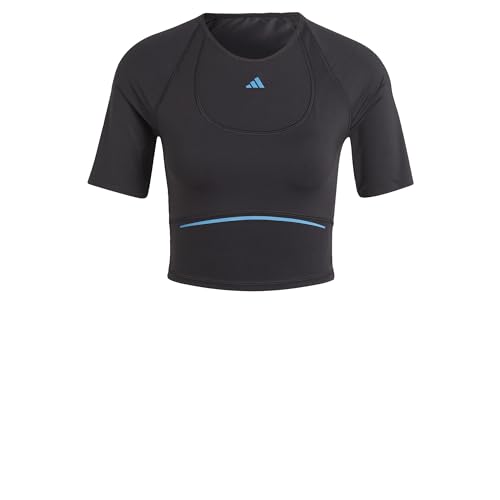 T-shirt adidas HIIT Tlrd HR femme : haut de sport de fitness à séchage rapide et manches courtes