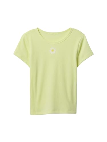 GAP Girls' Short Sleeve Ribbed Tee