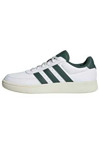 adidas Breaknet 2.0 Shoes, Zapatillas Hombre, FTWR White Collegiate Green Silver Green, 37 1/3 EU