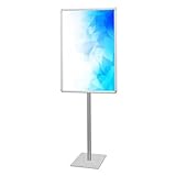 ✅ Utilizzati come supporti autoportanti per cartelli, poster e manifesti in verticale, questi display trovano ampio utilizzo come piantane per presentazioni, stand informativi e paline segnaletiche per esporre indicazioni.