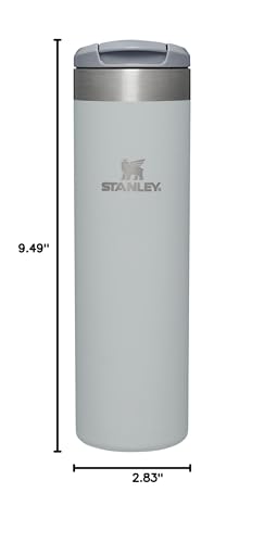 Image of Stanley AeroLight Transit Bottle 20 oz | Locking Drink Through Lid | Leak Resistant Water Bottle or Coffee Travel Mug | Lightweight Insulated Stainless Steel | BPA-Free | Fog Glimmer