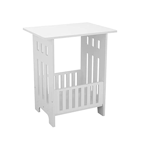 Youyijia Nachttisch 32x26x40cm Weiß - Moderne Nachtschrank Mit Stauraum