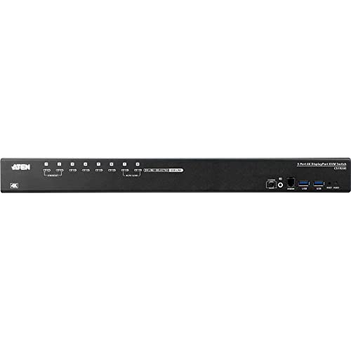 4-Port Dual View Displayport Secure Kvm Switch W/Audio And Cac Support