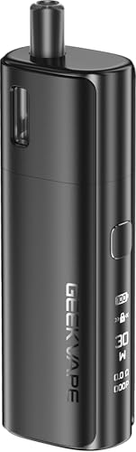 GEEKVAPE Soul 2 Kit | 2100mAh Batteria Support with 4ml GeekVape Soul Pod Cartuccia 0.6Ω + 1.0Ω Vaporizzatore, No nicotine, No e-liquid (Nero -) GEEKVAPE Soul 2 Kit | 2100mAh Batteria Support with 4ml GeekVape Soul Pod Cartuccia 0.6Ω + 1.0Ω Vaporizzatore, No nicotine, No e-liquid (Nero -)