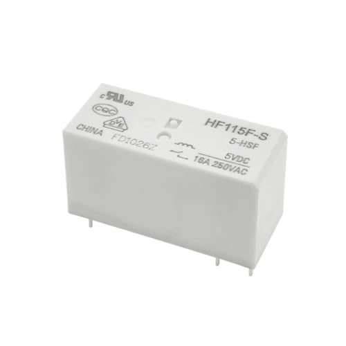 Relay HF115F-S-12-HSF 6 pins 16A contact normalement ouvert inverseur PCB