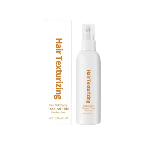 Spray de sal marina para peinar, textura esponjosa natural, control de grasa mate, tacto fresco, mantiene las raíces secas, fácil de transportar, apto para todo tipo de cabello