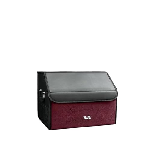 Organiseur de coffre haut de gamme SUV ONE L8 L9 finition bordeaux sur mesure
