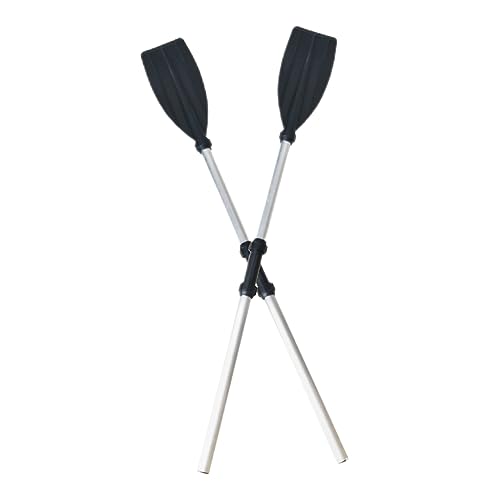 GOOHOCHY Boating Paddle Aluminum Alloy Kayak Paddle Durable Water Sports Telescopic Length for Versatile Use