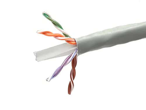 Cable Monoprice Cat6 UTP CMP 1000 ft Gris