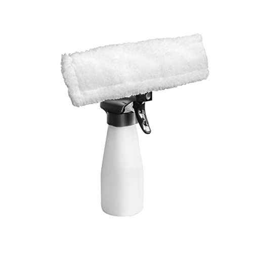 STARK Akku-Fenstersauger WC-2000 HOME Set – inkl. Sprühflasche, Mikrofaser-Wischbezug & Ersatz-Gummilippe – streifenfreie Reinigung für Fenster, Duschkabinen, Fliesen & glatte Oberflächen