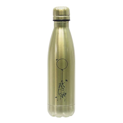 Water Bottle (Metal) 500ml - Winnie the Pooh (Winnie), Multicolour, 500 ml