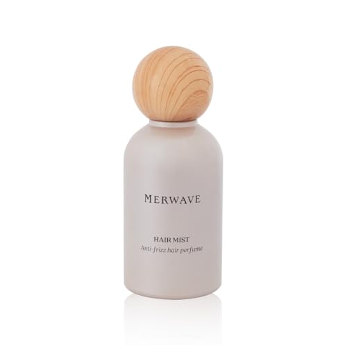 MERWAVE Anti-Frizz Hair Perfume for Wavy Hair | Long-Lasting Summer Scent & Flyaway Control | Lightweight Hair Mist | 50ml | No Silicones Sulphates or Parabens