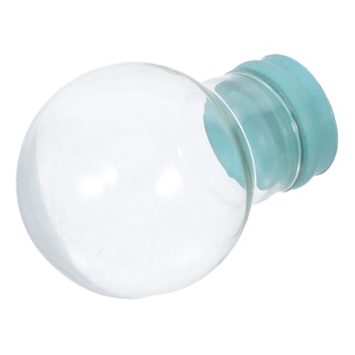 ABOOFAN DIY Snow Globe Kit Clear Glass Dome Jar for Holiday Decorations Keepsake Globe Display Case for Home Office Wedding Crafts